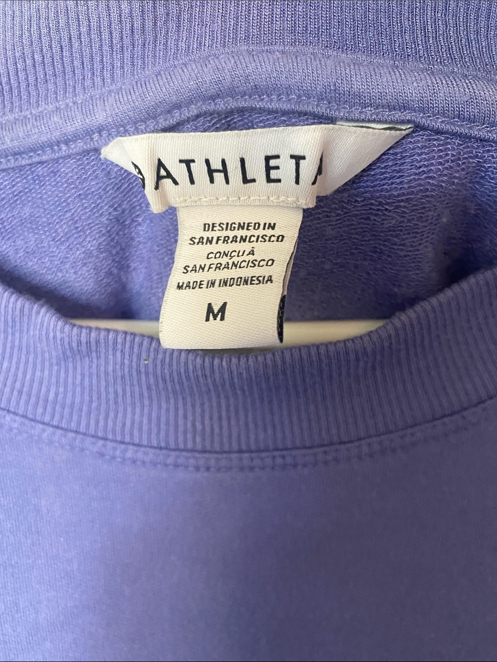 Athleta Purple Relaxed Fit Women’s Top - Picture 3 of 3